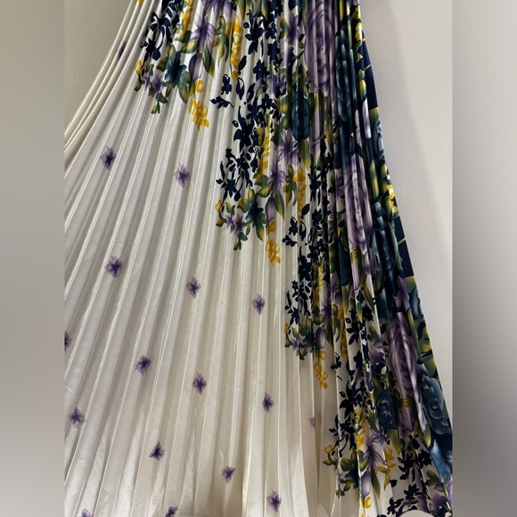 Floral Accordion Mini/Midi Dress - Picture 3 of 4